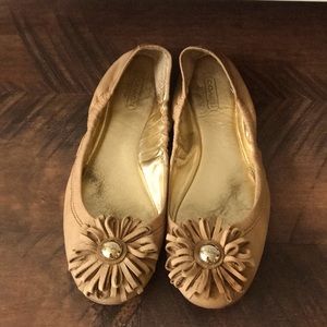 Coach ballet flats